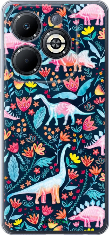 Силиконовый чехол № 5415 для Infinix Smart 8 Plus - 5415u-3677 изображение 