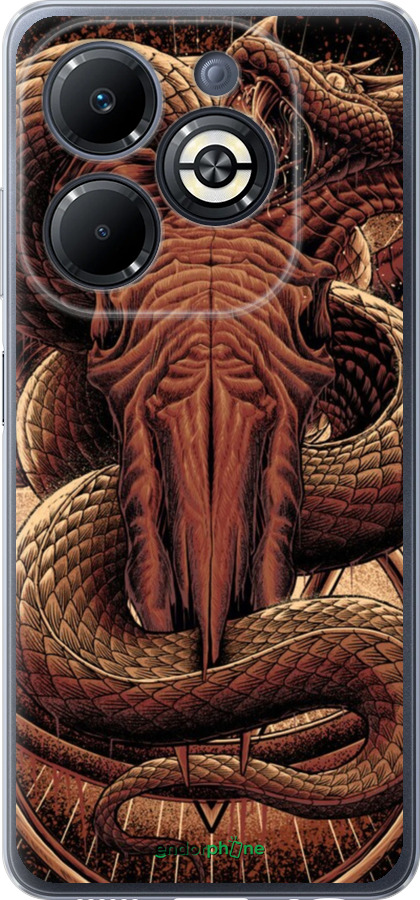 Силіконовий чехол № 5418 для Infinix Smart 8 Plus - 5418u-3677 изображение 