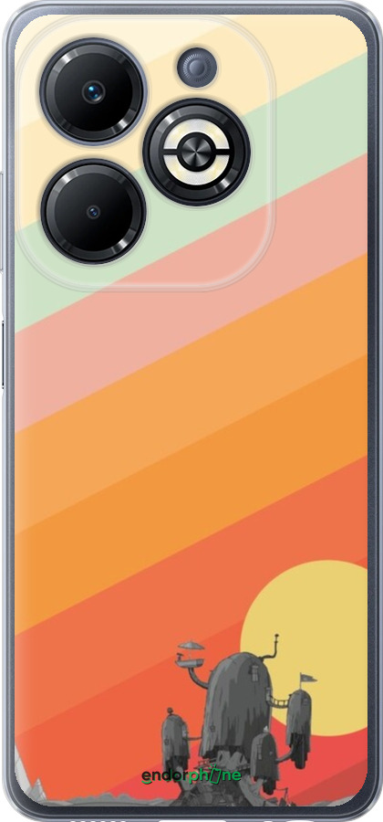 Силиконовый чехол № 5420 для Infinix Smart 8 Plus - 5420u-3677 изображение 