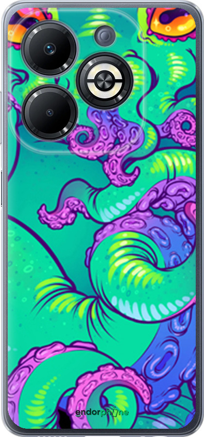 Силиконовый чехол № 5427 для Infinix Smart 8 Plus - 5427u-3677 изображение 