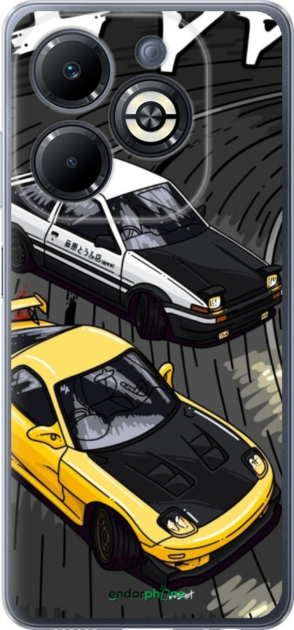 Силиконовый чехол № 5431 для Infinix Smart 8 Plus - 5431u-3677 изображение 