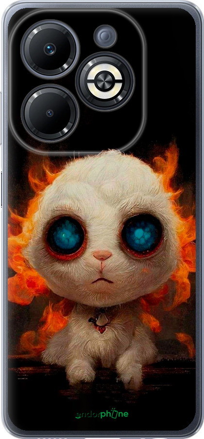 Силіконовий чехол Бавовнятко для Infinix Smart 8 Plus - 5466u-3677 изображение 