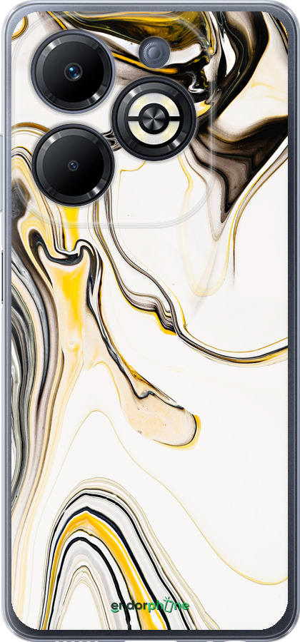 Силиконовый чехол Краски v3 для Infinix Smart 8 Plus - 5482u-3677 изображение 