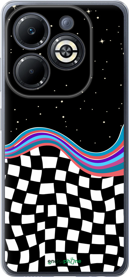 Силіконовий чехол Абстрактний космос для Infinix Smart 8 Plus - 5512u-3677 изображение 