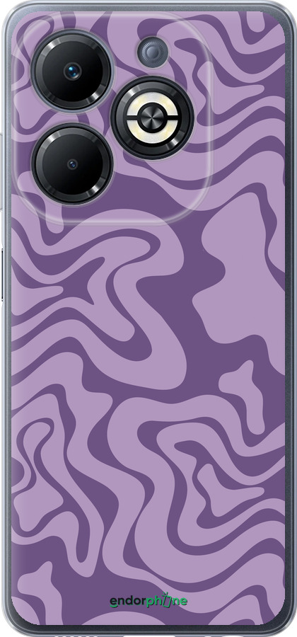 Силиконовый чехол Абстрактный узор v2 для Infinix Smart 8 Plus - 5572u-3677 изображение 