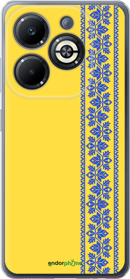 Силіконовий чехол Вишиванка 4 для Infinix Smart 8 Plus - 569u-3677 изображение 