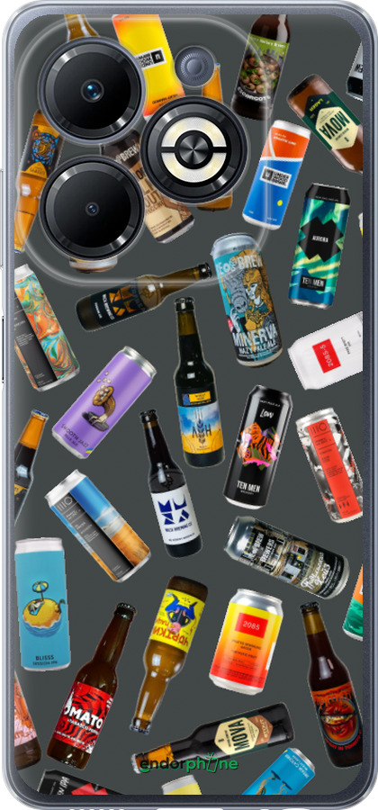 Силиконовый чехол Броварни для Infinix Smart 8 Plus - 5879u-3677 изображение 