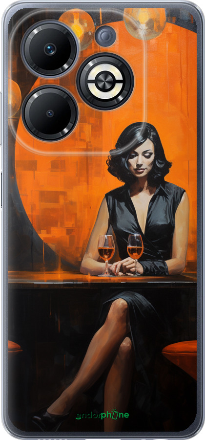 Силиконовый чехол Чехол для телефона для Infinix Smart 8 Plus - 5963u-3677 изображение 