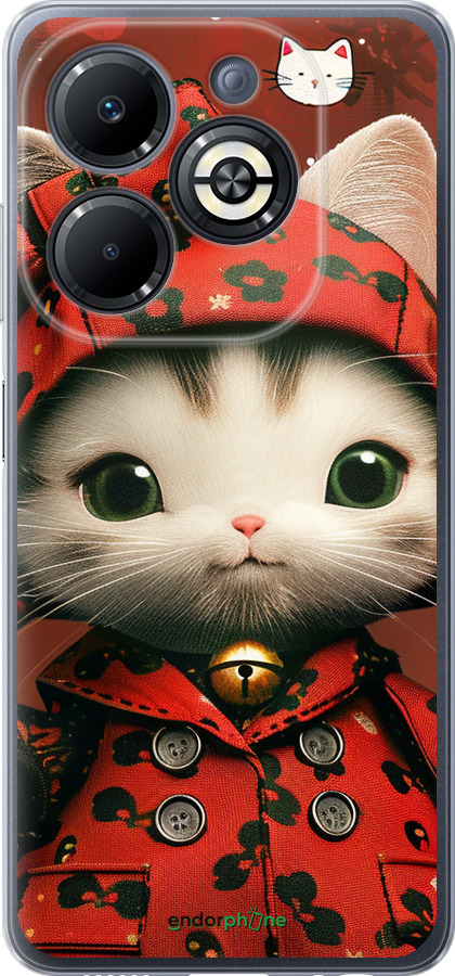 Силіконовий чехол Sweet Hello Kitty для Infinix Smart 8 Plus - 6035u-3677 изображение 