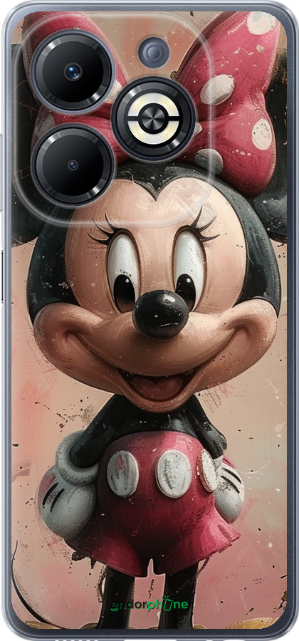 Силиконовый чехол Minnie Mouse для Infinix Smart 8 Plus - 6054u-3677 изображение 