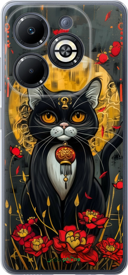 Силіконовий чехол China Cat для Infinix Smart 8 Plus - 6134u-3677 изображение 