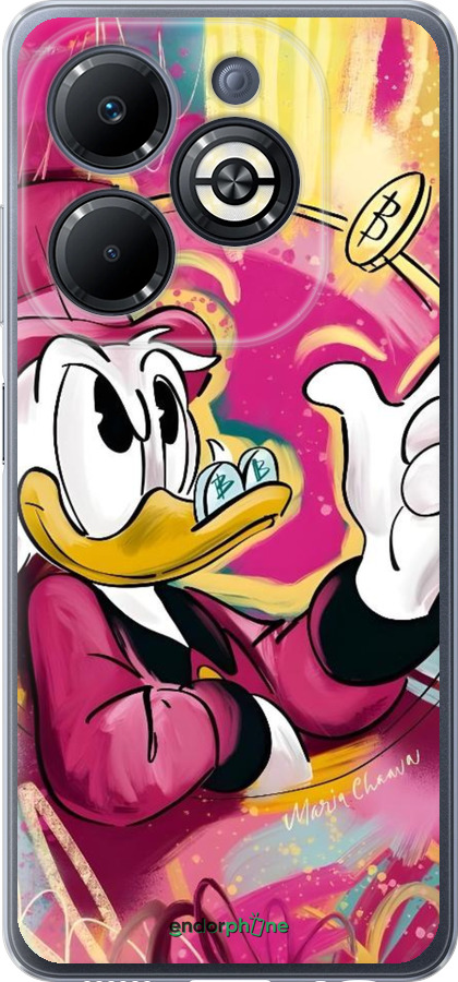 Силіконовий чехол Скрудж для Infinix Smart 8 Plus - 6283u-3677 изображение 