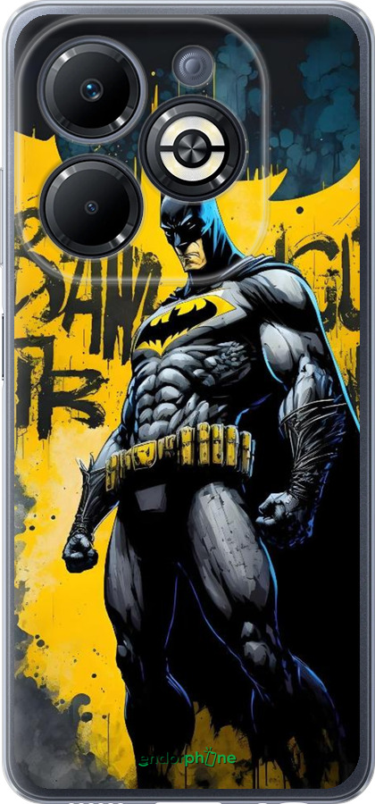Силіконовий чехол Бетмен для Infinix Smart 8 Plus - 6290u-3677 изображение 