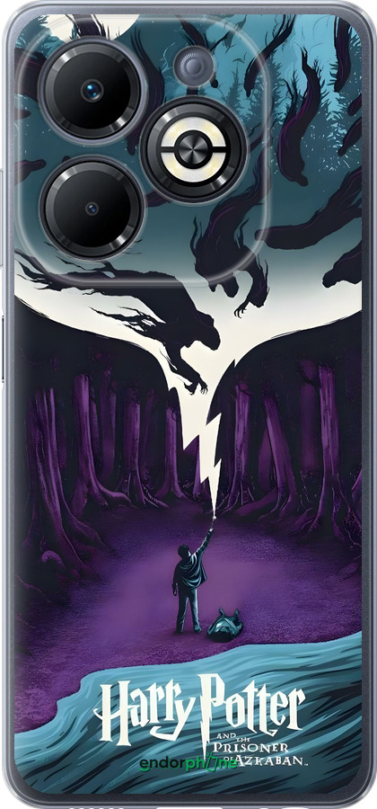 Силиконовый чехол Гарри Поттер 2 для Infinix Smart 8 Plus - 6337u-3677 изображение 