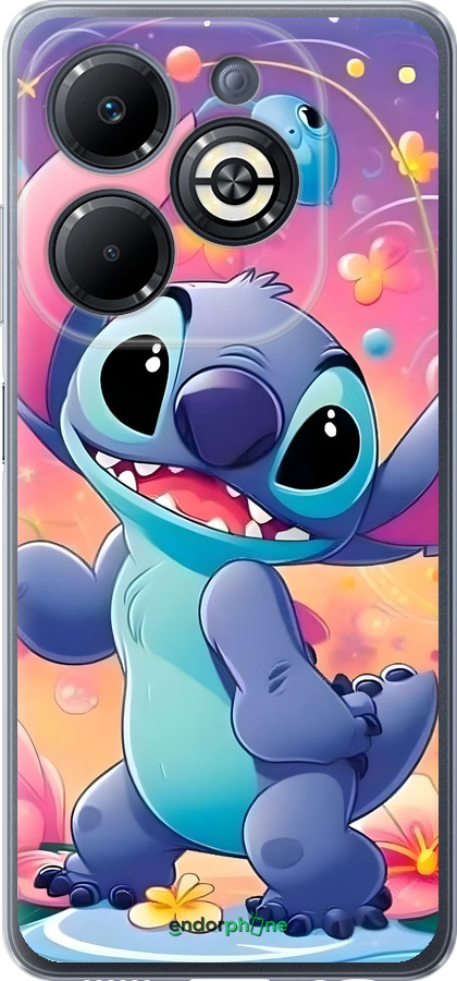 Силіконовий чехол Стич 2 для Infinix Smart 8 Plus - 6371u-3677 изображение 