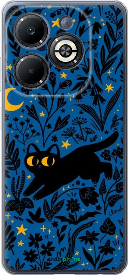 Силіконовий чехол Літня ніч для Infinix Smart 8 Plus - 6472u-3677 изображение 