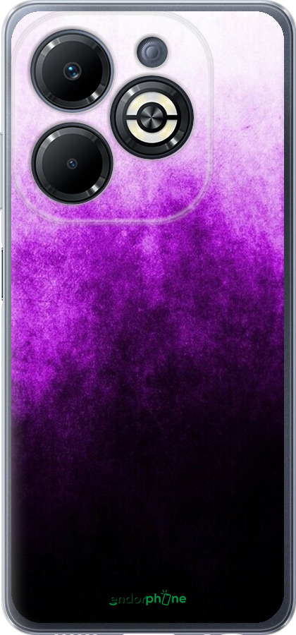 Силіконовий чехол Абстрактна композиція у фіолетових тонах для Infinix Smart 8 Plus - 6478u-3677 изображение 