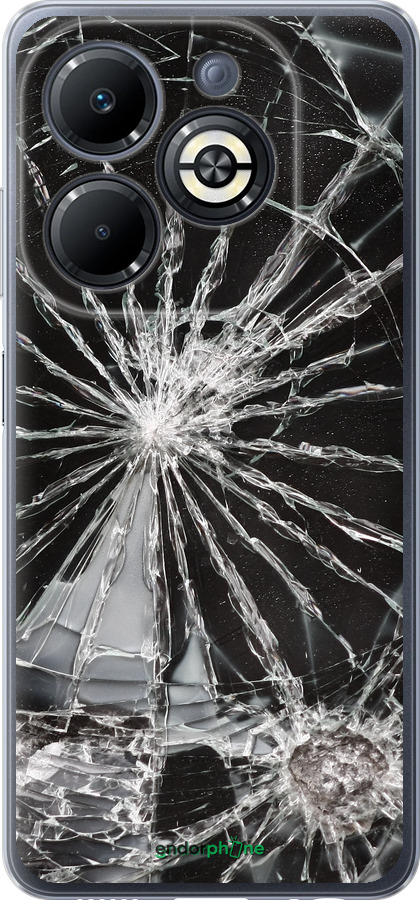 Силіконовий чехол Glass для Infinix Smart 8 Plus - 6608u-3677 изображение 