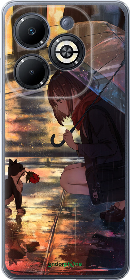 Силиконовый чехол Anime для Infinix Smart 8 Plus - 6609u-3677 изображение 