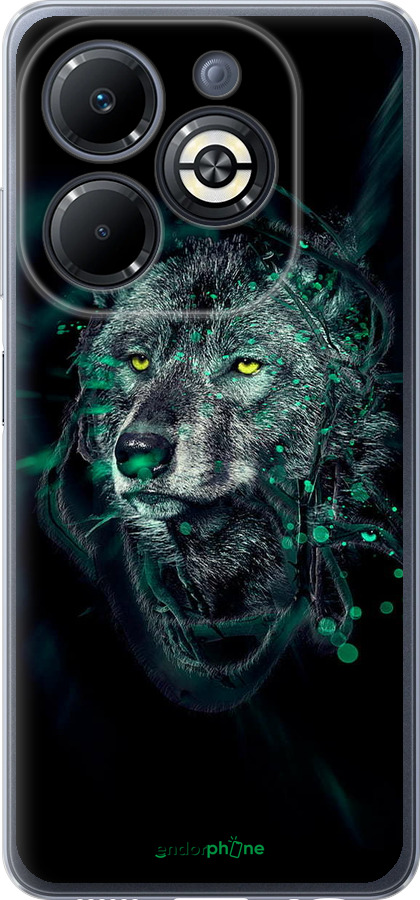 Силиконовый чехол Wolf для Infinix Smart 8 Plus - 6610u-3677 изображение 