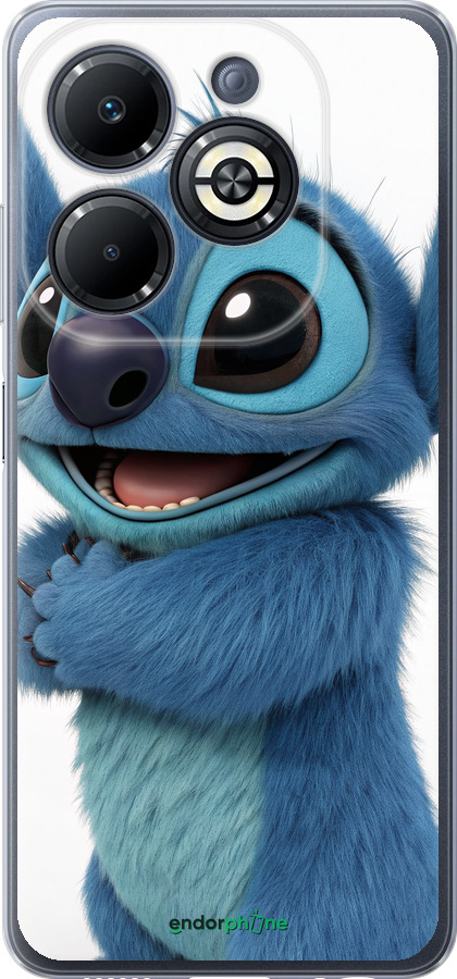 Силіконовий чехол Стіч 1 для Infinix Smart 8 Plus - 6686u-3677 изображение 