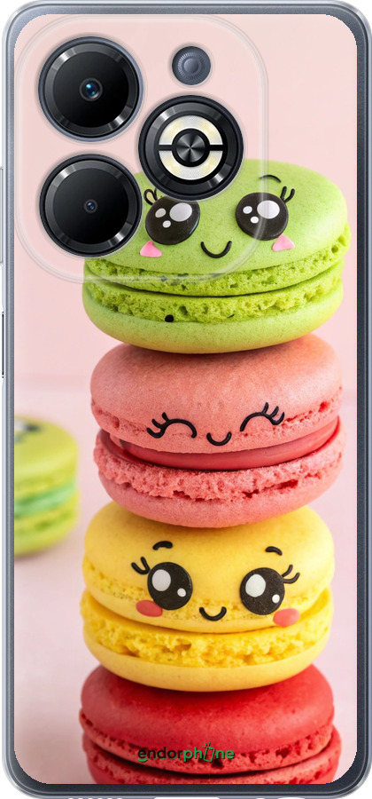 Силиконовый чехол Печенье для Infinix Smart 8 Plus - 6693u-3677 изображение 