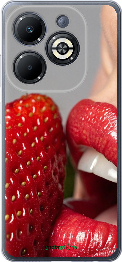 Силиконовый чехол Наслаждение для Infinix Smart 8 Plus - 6701u-3677 изображение 