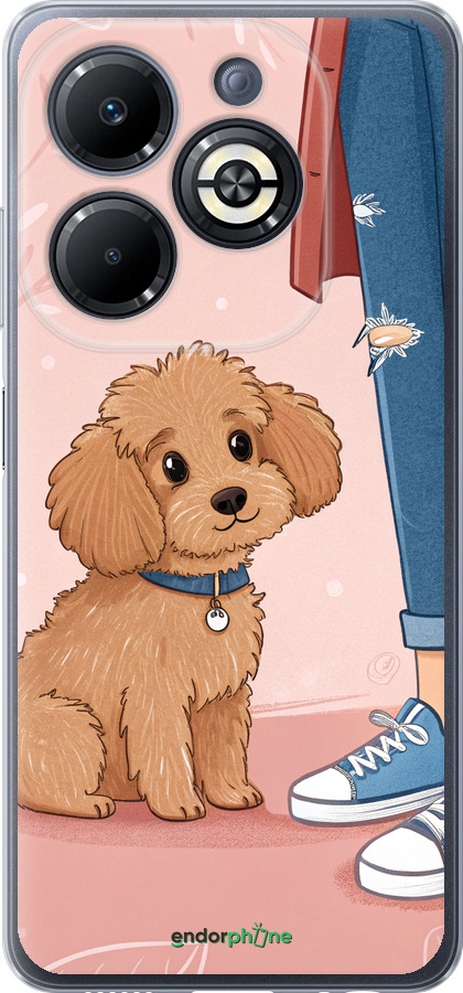 Силиконовый чехол Мальтипу 3 для Infinix Smart 8 Plus - 6706u-3677 изображение 