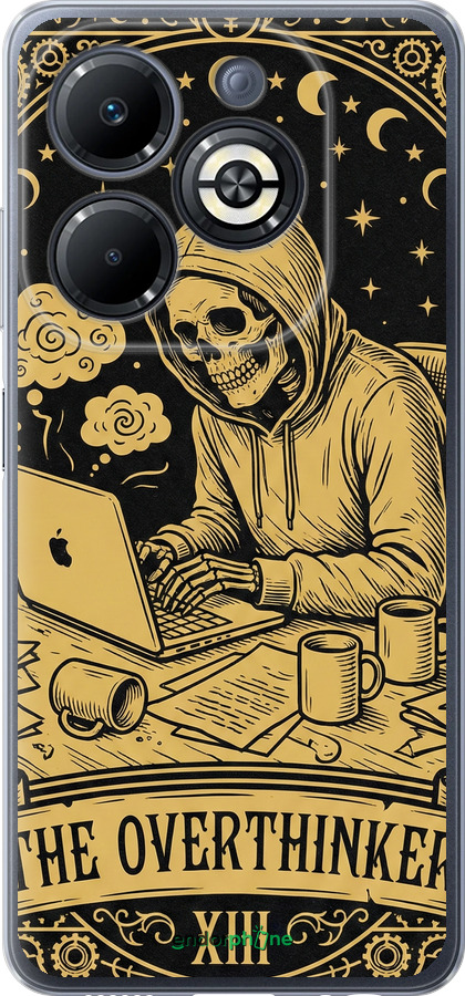 Силиконовый чехол The Overthinker для Infinix Smart 8 Plus - 6774u-3677 изображение 