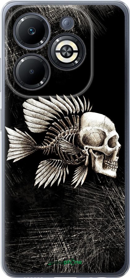 Силіконовий чехол Рибо-людина для Infinix Smart 8 Plus - 683u-3677 изображение 