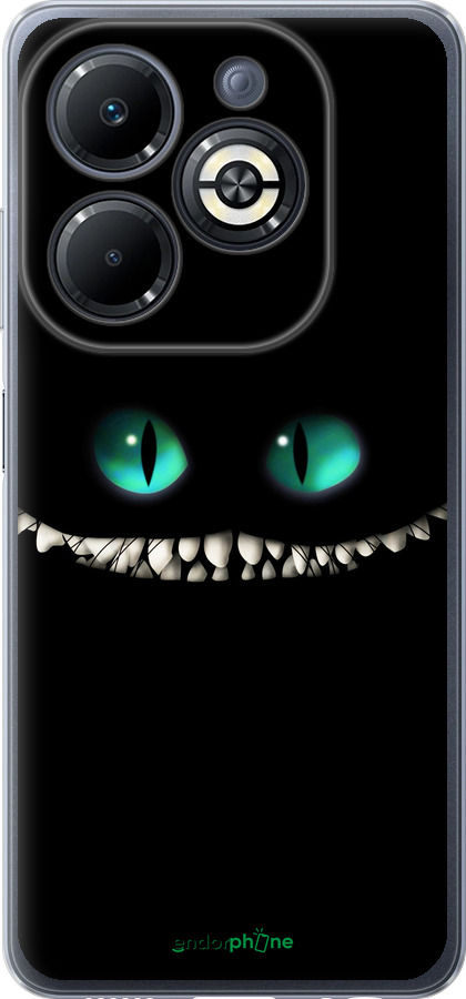 Силиконовый чехол Чеширский кот для Infinix Smart 8 Plus - 689u-3677 изображение 