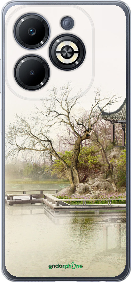 Силиконовый чехол Японский пейзаж для Infinix Smart 8 Plus - 776u-3677 изображение 