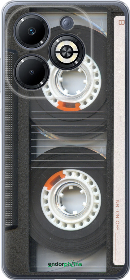 Силиконовый чехол Кассета для Infinix Smart 8 Plus - 876u-3677 изображение 