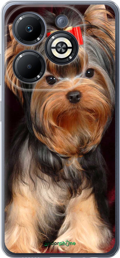 Силіконовий чехол Йоркширський тер'єр для Infinix Smart 8 Plus - 929u-3677 изображение 