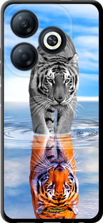 TPU чехол Тигр для Tecno Spark 20 - 6016b-3435 изображение 