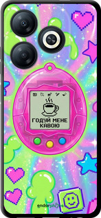 TPU чехол Y2K Aesthetic Retro Pet: Годуй мене кавою для Tecno Spark 20 - 6784b-3435 изображение 