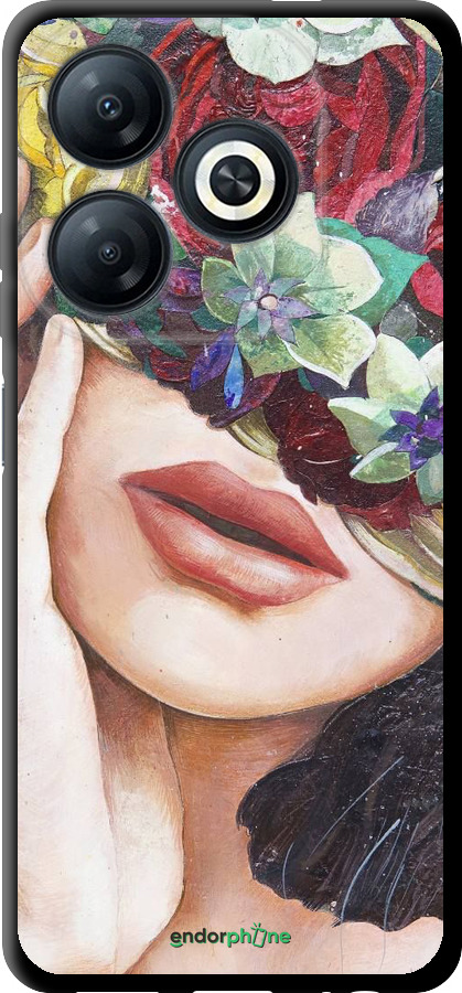 TPU чехол Head Flower для Infinix Smart 8 - 4460b-3431 изображение 