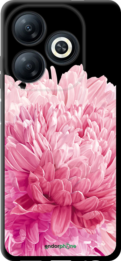 TPU чехол Хризантема для Infinix Smart 8 - 4666b-3431 изображение 