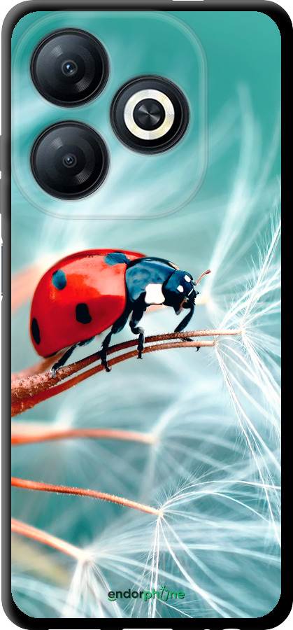 TPU чехол Божья коровка для Tecno Spark 20 - 6049b-3435 изображение 