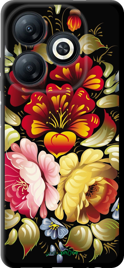TPU чехол Хохлома 6 для Tecno Spark 20c BG7n - 829b-3627 изображение 