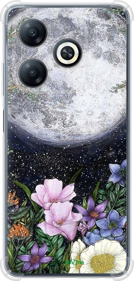 Силикон с усиленными углами чехол Полночь в саду II для Infinix Smart 8 - 6424sp-3431 изображение 
