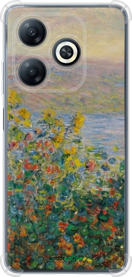 Силіконовий протиударний с посиленими кутами чехол Краєвид для Tecno Spark 20c BG7n - 6445sp-3627 изображение 