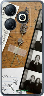 Силиконовый чехол 'Aesthetic Scrapbook Collage' для Tecno Spark 20 изображение 7