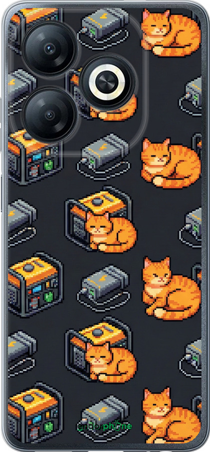 Силиконовый чехол Autonomous Zone для Tecno Spark 20 - 6771u-3435 изображение 