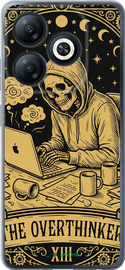 Силіконовий чехол The Overthinker для Tecno Spark 20 - 6774u-3435 изображение 