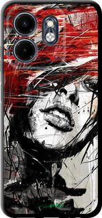 TPU чехол Лицо девушки для Infinix Smart 9 - 1162b-3809 изображение 