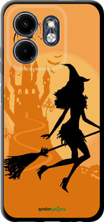 TPU чехол Ведьма на метле для Infinix Smart 9 - 1184b-3809 изображение 