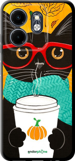 TPU чехол Осенний кот для Infinix Smart 9 - 4026b-3809 изображение 