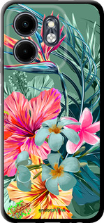 TPU чехол Тропические цветы v1 для Infinix Smart 9 - 4667b-3809 изображение 