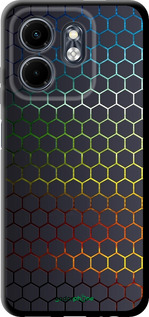 TPU чехол Переливающиеся соты для Infinix Smart 9 - 498b-3809 изображение 